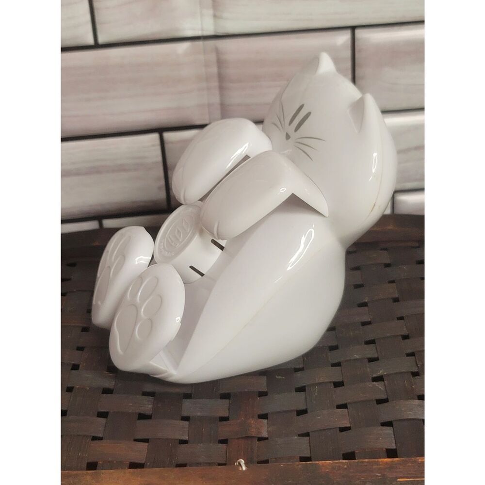 White Cat Pop Up Post It Note #A41 - Picture 2 of 6